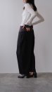 画像5: IFMEH       Bicolor curve pants・black× (bicolor) gray (5)