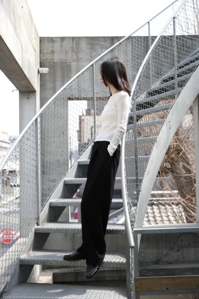 画像2: IFMEH       Tack pants・black