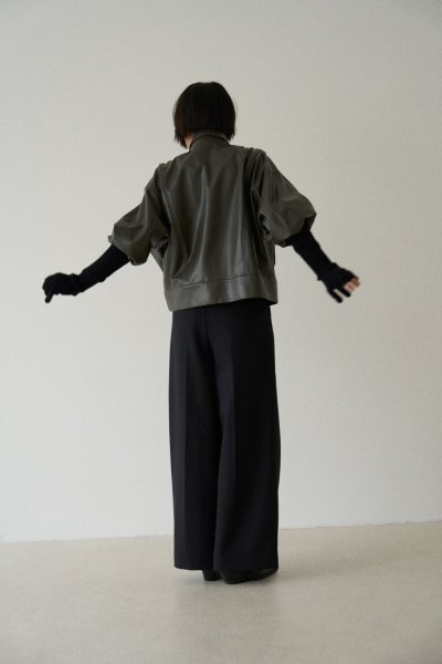 画像5: IFMEH       Gabardline tack trousers・ black