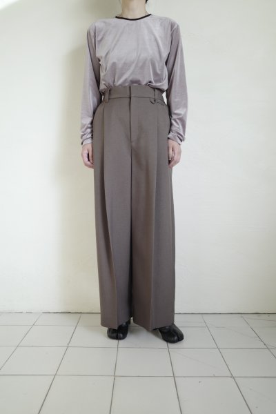 画像14: IFMEH       Gabardline tack trousers・ olive