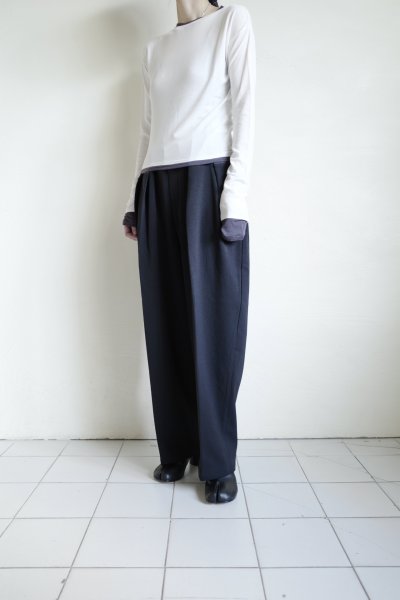 画像12: IFMEH       Twin-layer tops・white