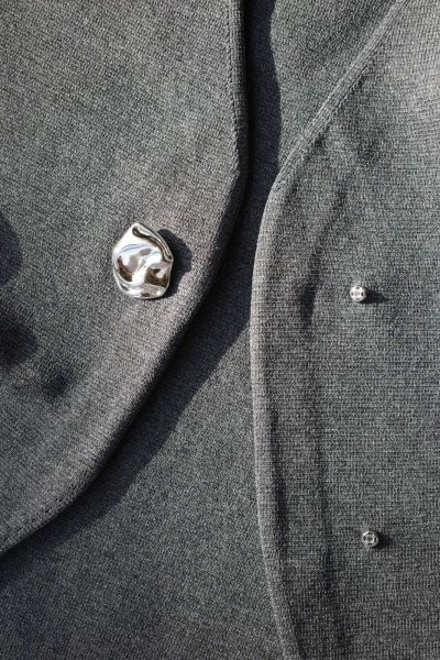 画像18: IFMEH       Rónde knit jacket・gray