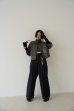 画像6: IFMEH       Gabardline tack trousers・ black (6)