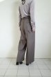 画像17: IFMEH       Gabardline tack trousers・ olive (17)