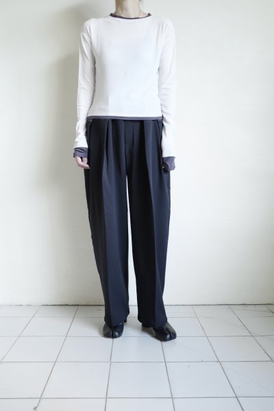 画像11: IFMEH       Twin-layer tops・white