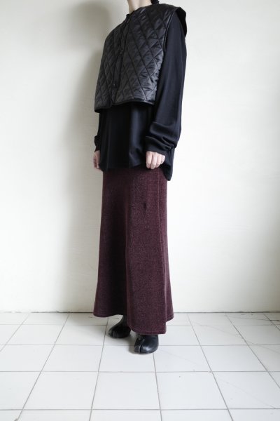 画像16: IFMEH       Quilting short vest・black