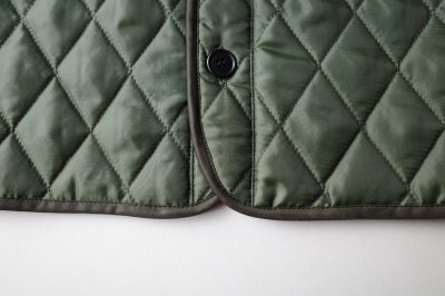 画像17: IFMEH       Quilting short vest・khaki