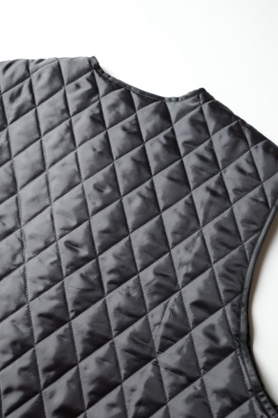 画像20: IFMEH       Quilting short vest・black