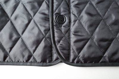 画像19: IFMEH       Quilting short vest・black