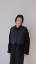 画像3: IFMEH       Quilting short vest・black (3)