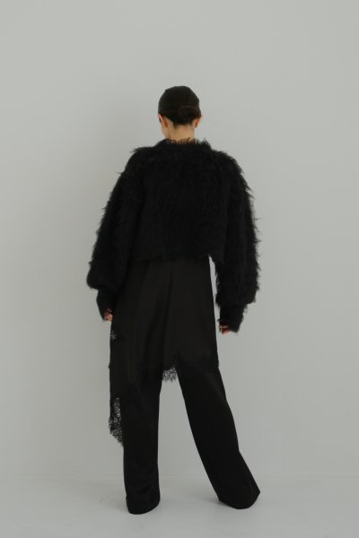 画像5: IFMEH       Shaggy knit tops・black
