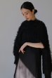 画像10: IFMEH       Shaggy knit tops・black (10)