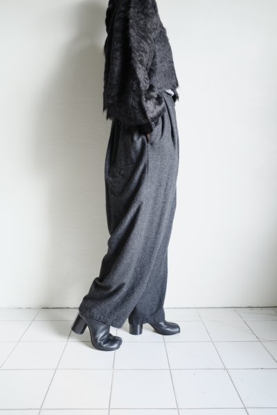 画像21: IFMEH       Shaggy knit tops・black