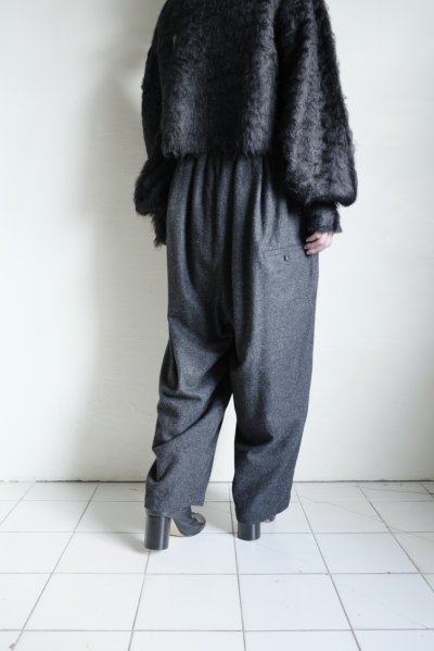 画像22: IFMEH       Shaggy knit tops・black