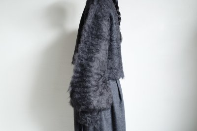 画像17: IFMEH       Shaggy knit tops・black