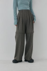 Mediam       Check Removable Pants・Gun club Check