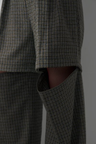 画像9: Mediam       Check Removable Pants・Gun club Check