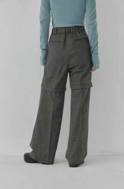 画像10: Mediam       Check Removable Pants・Gun club Check