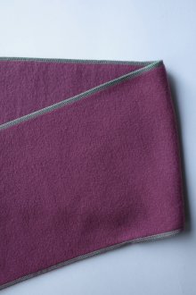 他の写真3: RELAX FIT       リラックスフィット ”FLEECE MUFFLER MINNEAPOLIS”・バーガンディ×グリーン