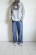 画像7: RELAX FIT       リラックスフィット ”FLEECE MUFFLER MINNEAPOLIS”・ミリタリーグリーン×クリーム (7)