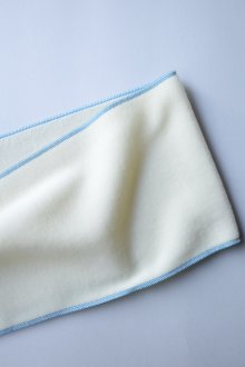 他の写真3: RELAX FIT       リラックスフィット ”FLEECE MUFFLER MINNEAPOLIS”・レモン×スカイブルー