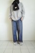 画像7: RELAX FIT       リラックスフィット ”FLEECE MUFFLER MINNEAPOLIS”・ブラック×クリーム (7)