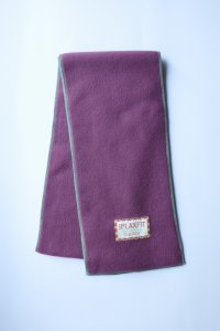 RELAX FIT       リラックスフィット ”FLEECE MUFFLER MINNEAPOLIS”・バーガンディ×グリーン