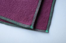 他の写真2: RELAX FIT       リラックスフィット ”FLEECE MUFFLER MINNEAPOLIS”・バーガンディ×グリーン