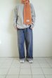 画像6: RELAX FIT       リラックスフィット ”FLEECE MUFFLER MINNEAPOLIS”・オレンジ×グリーン (6)