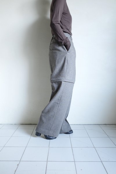 画像23: Mediam       Check Removable Pants・Gun club Check