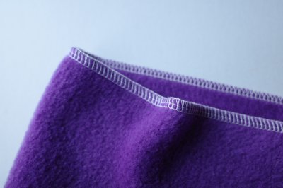 画像3: RELAX FIT       リラックスフィット ”FLEECE MUFFLER MINNEAPOLIS”・パープル×クリーム