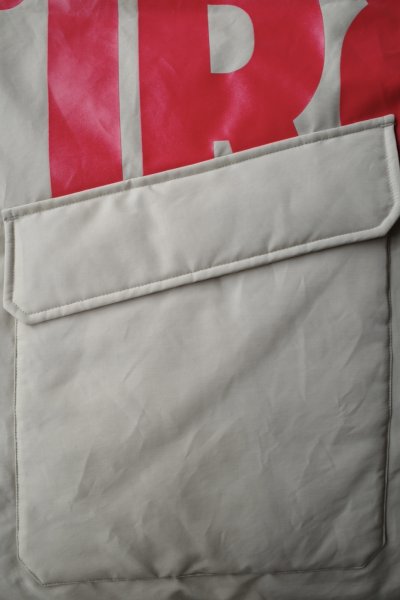 画像9: blackmeans irregular       オーバーサイズパデットスリーブレスコート・BEIGE