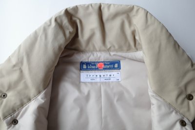 画像10: blackmeans irregular       オーバーサイズパデットスリーブレスコート・BEIGE