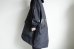 画像12: blackmeans irregular       オーバーサイズパデットスリーブレスコート・BLACK (12)
