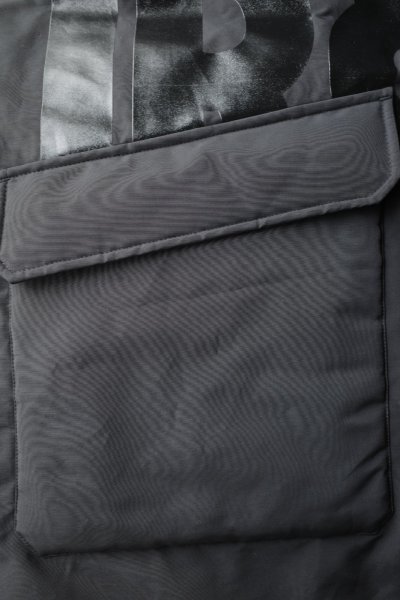 画像6: blackmeans irregular       オーバーサイズパデットスリーブレスコート・BLACK