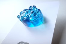 他の写真2: mahana       frog earrings・clear  blue big