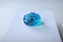 他の写真1: mahana       frog earrings・clear blue small