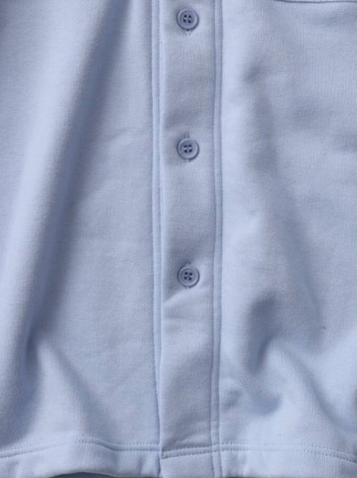 画像3: FOLL       superfine cotton sweat shirt blouson・blue
