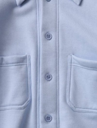 画像5: FOLL       superfine cotton sweat shirt blouson・blue