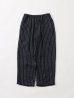 画像3: FOLL       khadi cotton stripe pants・navy (3)