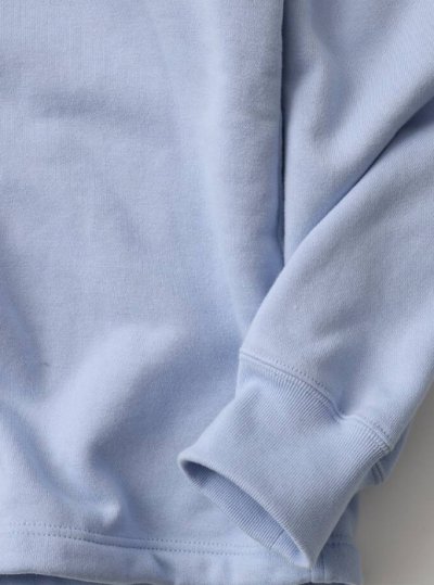 画像4: FOLL       superfine cotton sweat shirt blouson・blue