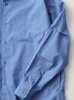 画像3: FOLL       washed broad daily shirt・blue (3)