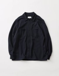 FOLL       superfine cotton sweat shirt blouson・navy