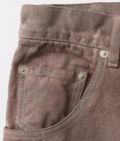 画像2: FOLL       indigo layer dye wardrobe jeans・brown