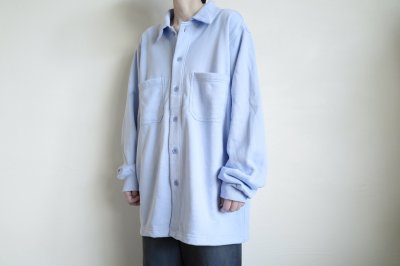 画像19: FOLL       superfine cotton sweat shirt blouson・blue