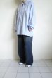 画像16: FOLL       superfine cotton sweat shirt blouson・blue (16)