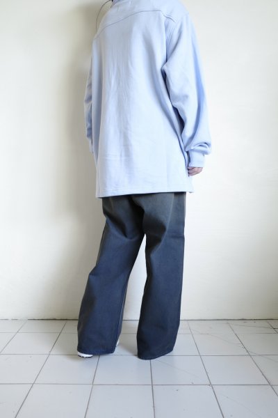 画像18: FOLL       superfine cotton sweat shirt blouson・blue
