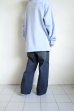 画像18: FOLL       superfine cotton sweat shirt blouson・blue (18)