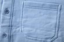 他の写真2: FOLL       superfine cotton sweat shirt blouson・blue