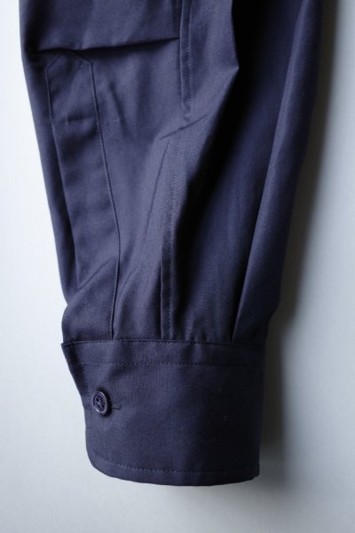 画像5: FOLL       washed broad daily shirt・navy